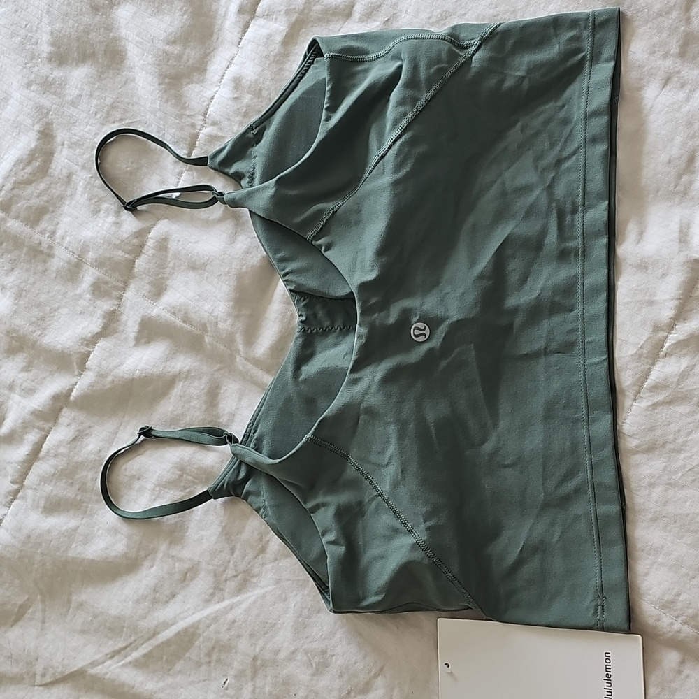 Lululemon Align Green Cropped Cami Tank - Picture 2 of 4